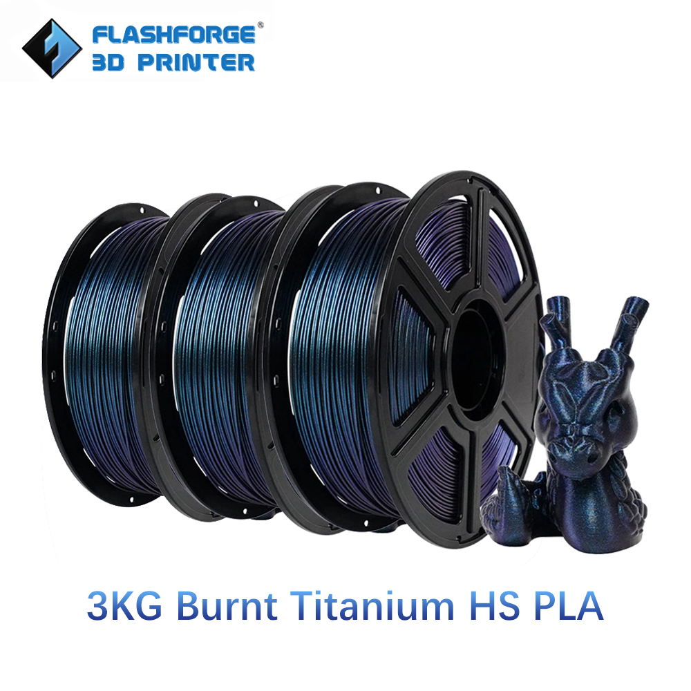 3D Printing Output - FLASHFORGE 3 ชิ้น/ล็อต เส้นพลาสติกสำหรับเครื่องพิมพ์ 3 มิติ