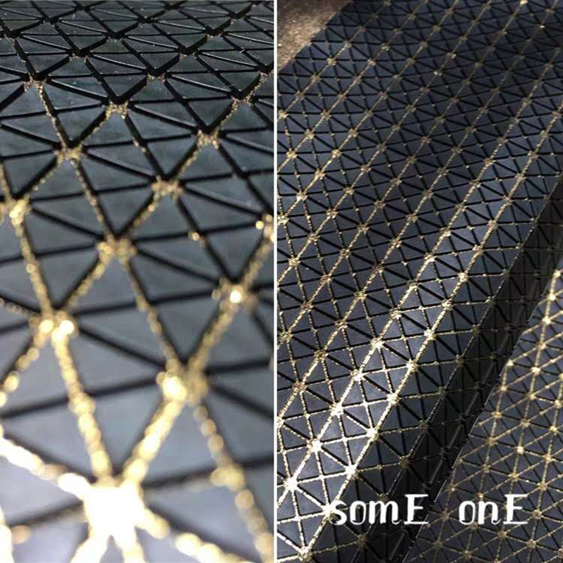 3D Printing On Fabric - งานประดิษฐ์ทำจากพีวีซีเนื้อละเอียดลายหินกระเป๋างานเย็บปะต่อกันแบบทำมือดีไซน์เนอร์สำหรับตกแต่งงานฝีมือในบ้าน