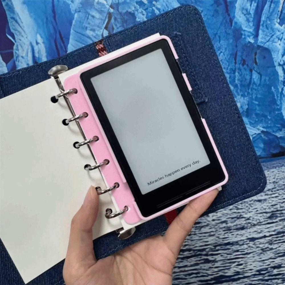 3D Printing Ebook - 3D พิมพ์เคสป้องกันการชนกันแบบป้องกันการตกกระแทกปกแข็งอีบุ๊คเรดเดอร์เคสแม่เหล็กเคสแม่เหล็กสำหรับ XTEINK X4