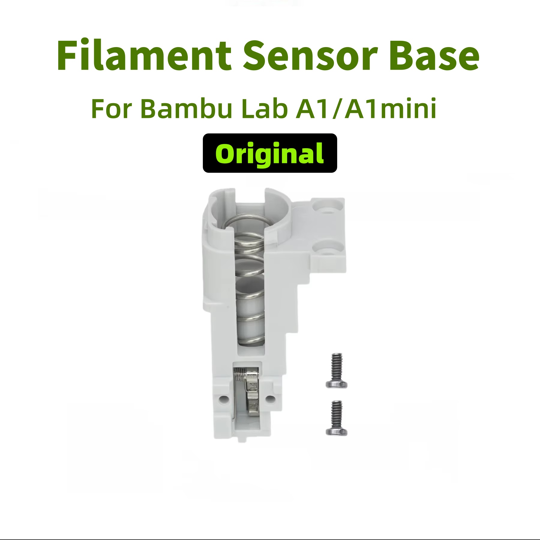 3D Printing Website - ฐานเซ็นเซอร์เส้นพลาสติกสำหรับเครื่องพิมพ์สามมิติ Bambu Lab รุ่น A1 อุปกรณ์เสริมแท้จาก