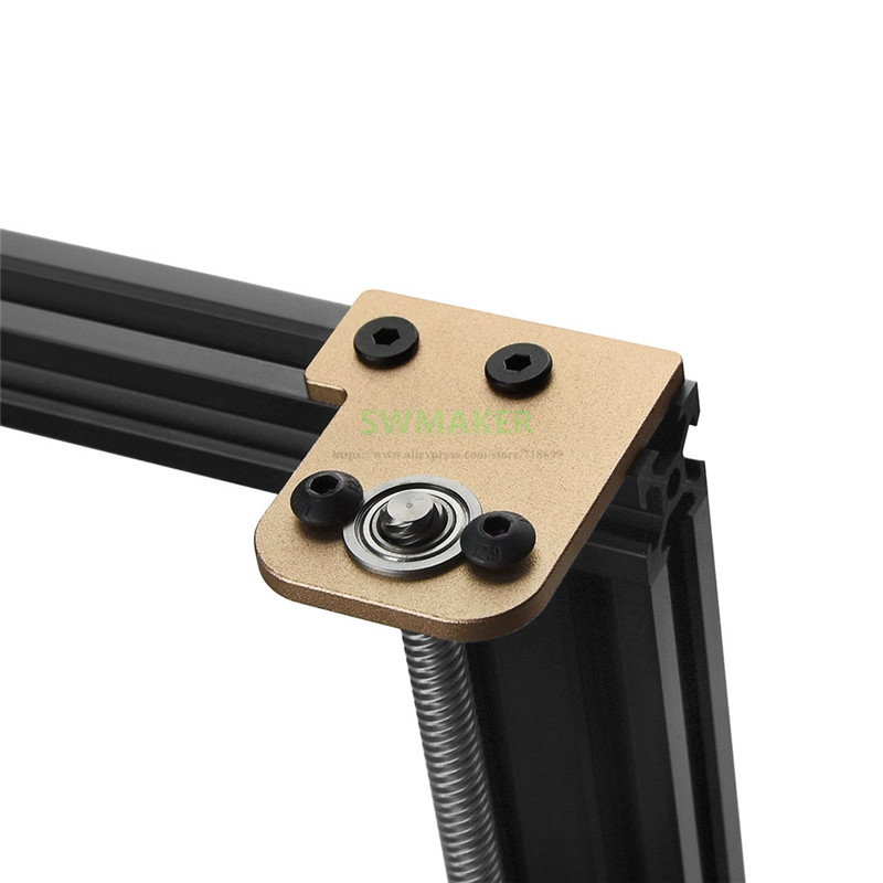 Z Axis Stabilizer 3D - Gold TEVO Tornado Tarantula Pro Dual