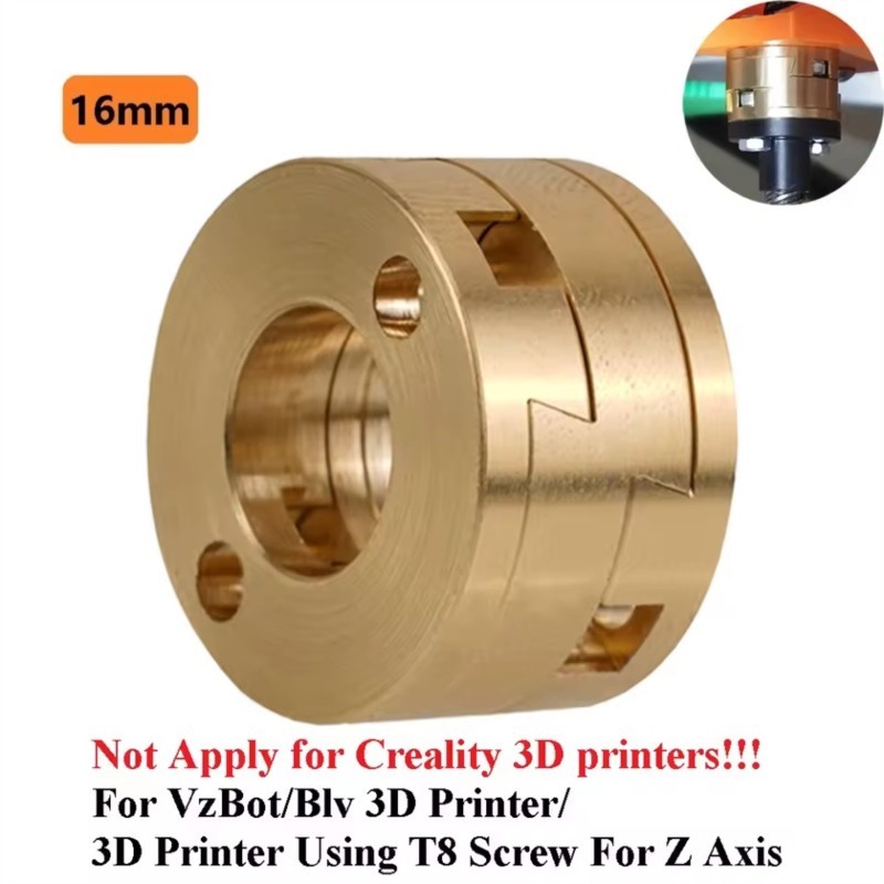 Z Axis Stabilizer 3D - ชุดสกรูแกน Z รุ่น T8 พร้อมข้อต่อทองเหลือง Oldham
