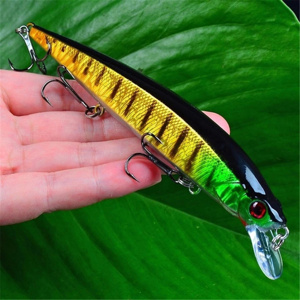 3D Printing Lure - 1Pcs เหมือนจริง Wobbler เหยื่อล่อปลา3D ตา14ซม./18.5G Minnow