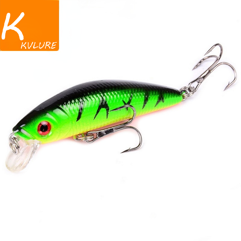 3D Printing Lure - เหยื่อตกปลา 70mm 8g 3D Eyes Crankbait