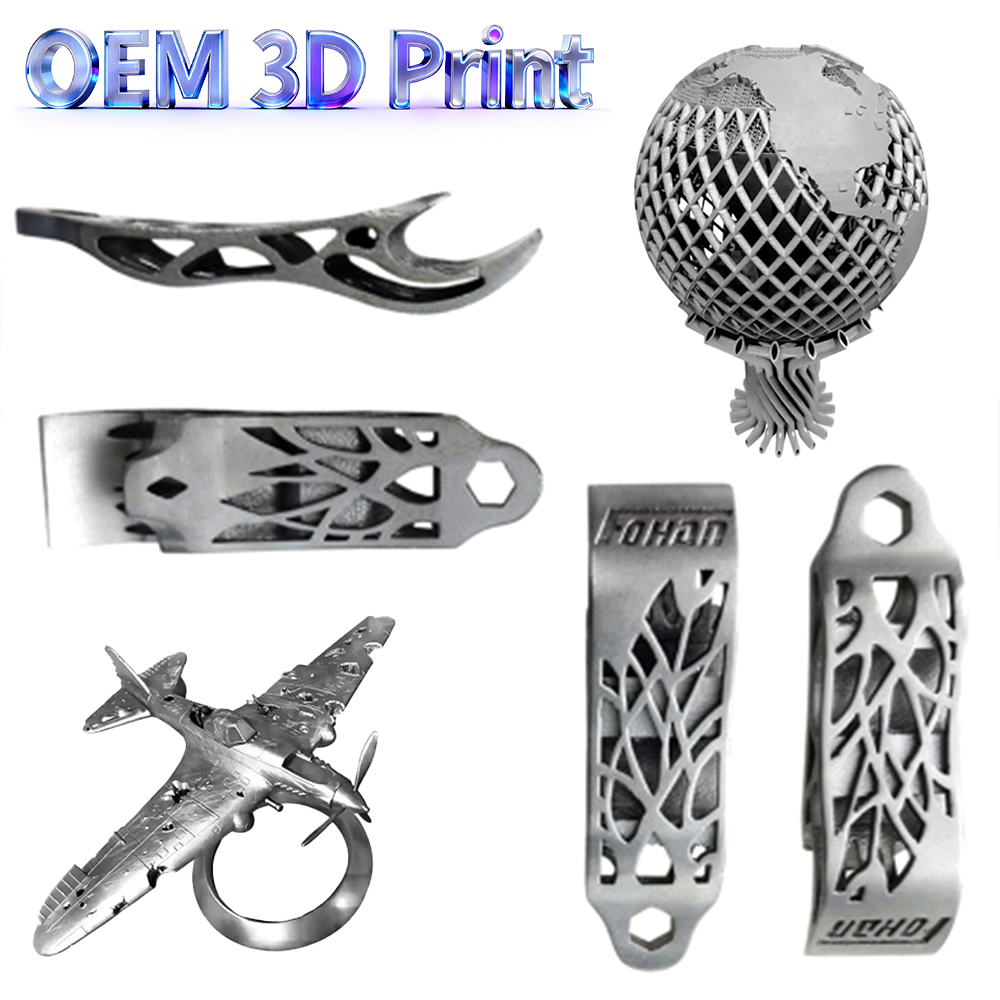 3D Printing File Stl - บริการพิมพ์สามมิติชิ้นส่วนโลหะซับซ้อนความแม่นยำสูงด้วยไฟล์ STL แบบกำหนดเอง ด้วยวัสดุอลูมิเนียมอัลลอยด์ ไทเทเนียมอัลลอยด์ และสแตนเลส
