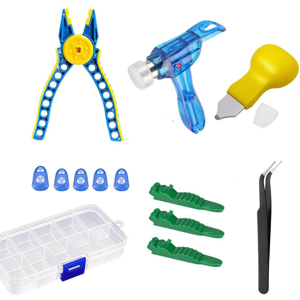 3D Print Removal Tool - ชุดเครื่องมือถอดบล็อก 13 ชิ้น: ตัวแยกบล็อก, ชุดเครื่องมือสำหรับบล็อก, ค้อนอเนกประสงค์,