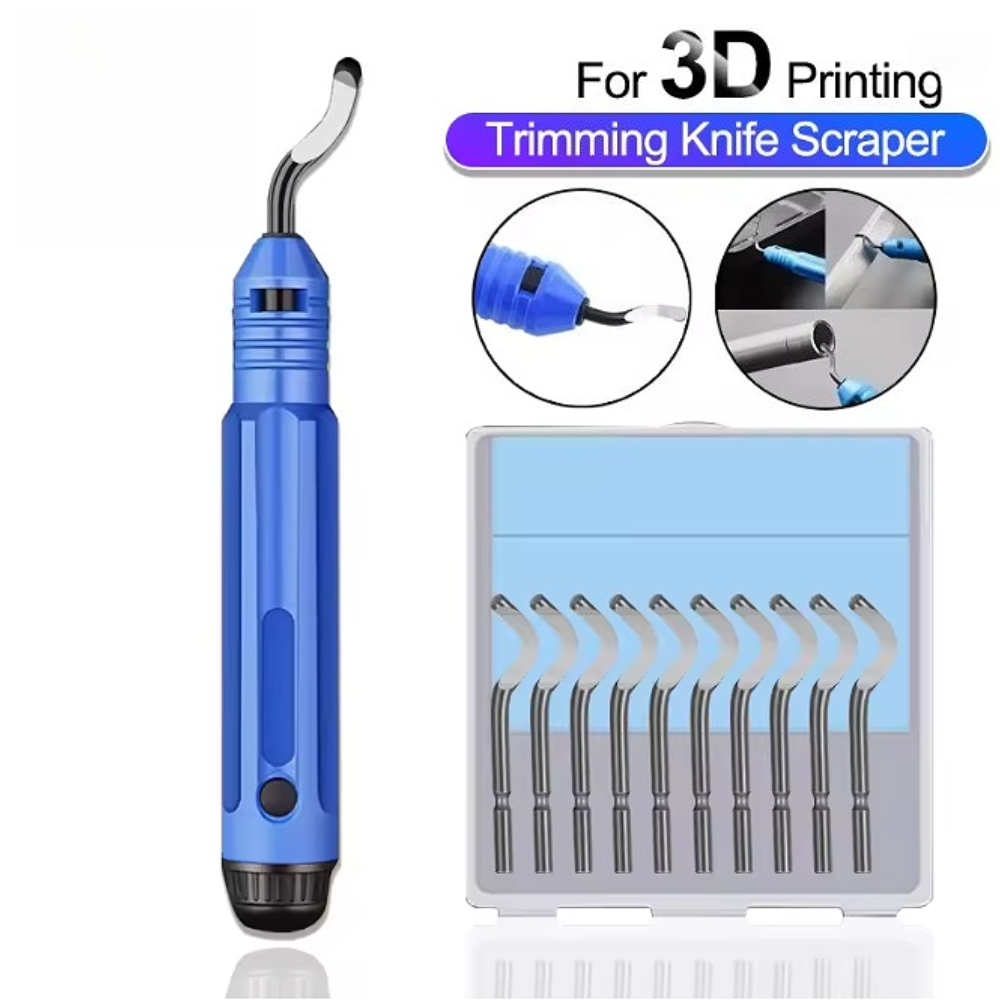 3D Print Removal Tool - ชุดเครื่องมือตัดแต่งขอบคม ขูด ลบคม สำหรับชิ้นส่วนเครื่องพิมพ์ 3 มิติ