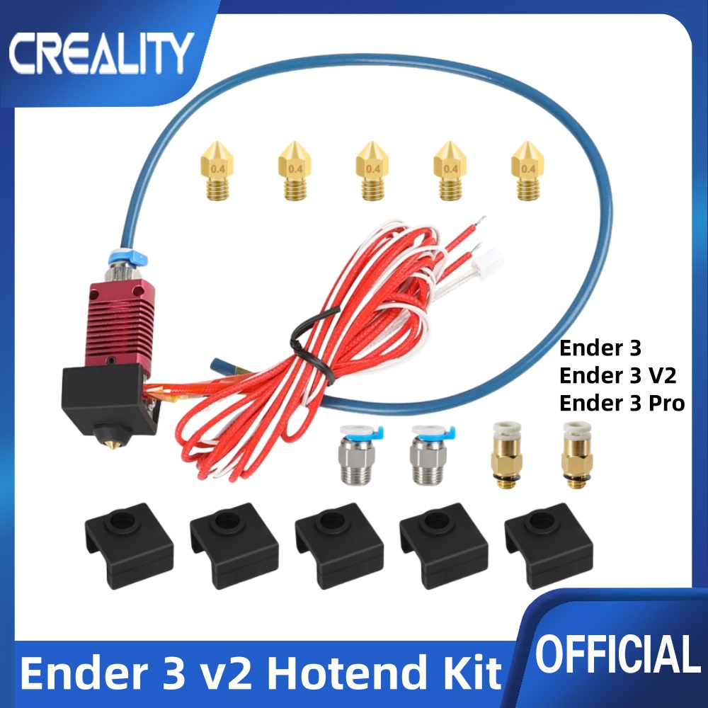3D Printer Hotend Kit - Creality อัพเกรด Ender 3 Hotend, ประกอบ