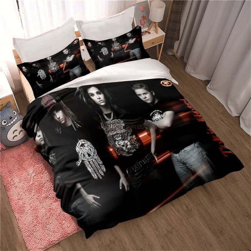3D Printing Quilting - ใหม่ Tokio Hotel ชุดเครื่องนอน 3D การพิมพ์แฟชั่น