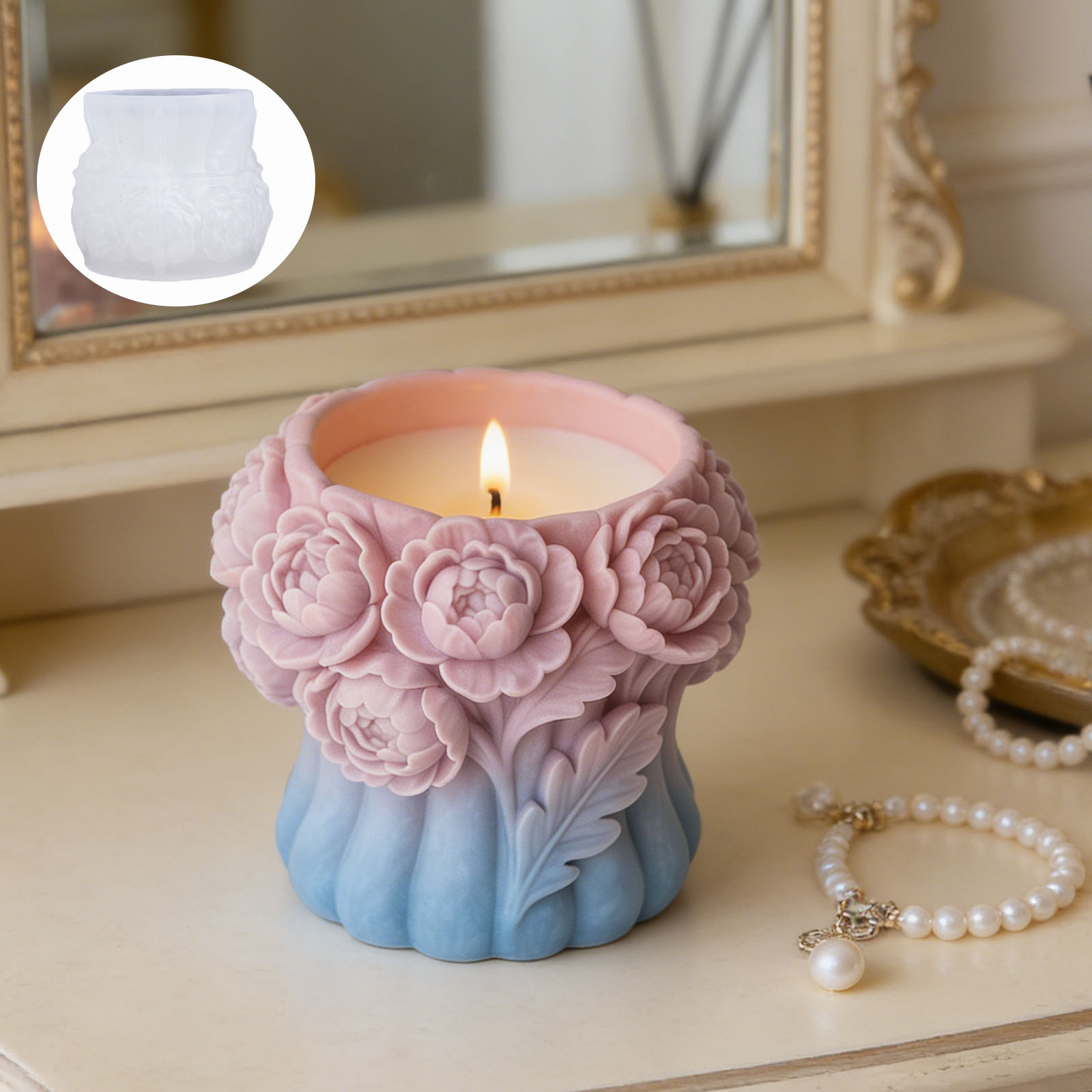 แม่พิมพ์ซิลิโคนรูปแจกันดอกกุหล - 3D Printing Vase บทวิจารณ์และราคา