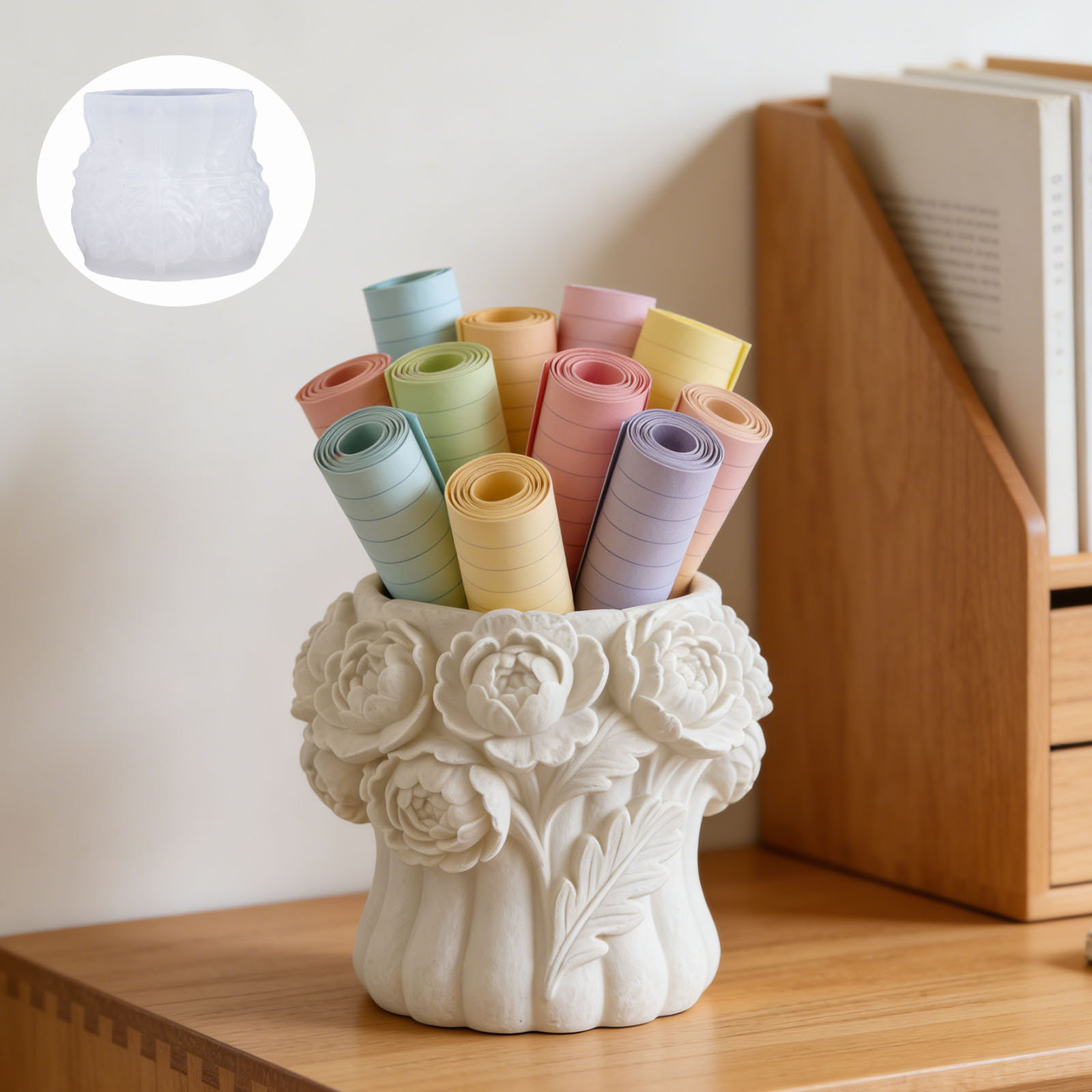 แม่พิมพ์ซิลิโคนรูปแจกันดอกกุหล - 3D Printing Vase บทวิจารณ์และราคา