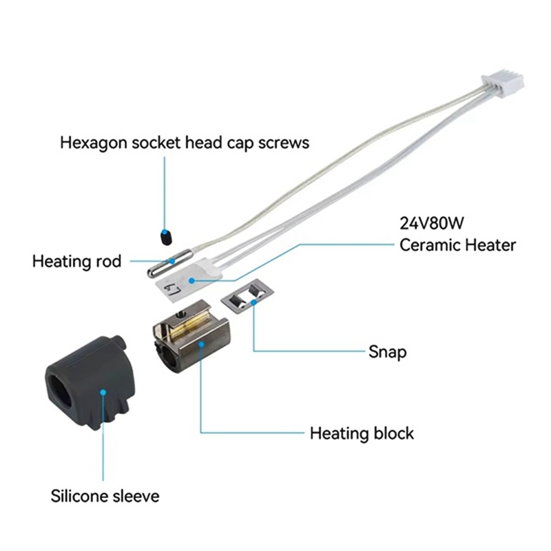 2 ชิ้นสำหรับ 3 แม็กซ์ ฮอตเอนด์ - 3D Printer Hotend Kit บทวิจารณ์และราคา