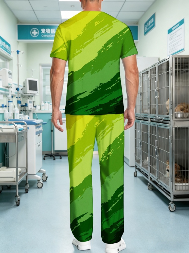 ชุดยูนิฟอร์มแพทย์ผู้ชายลายพิมพ - 3D Printing For Medical บทวิจารณ์และราคา