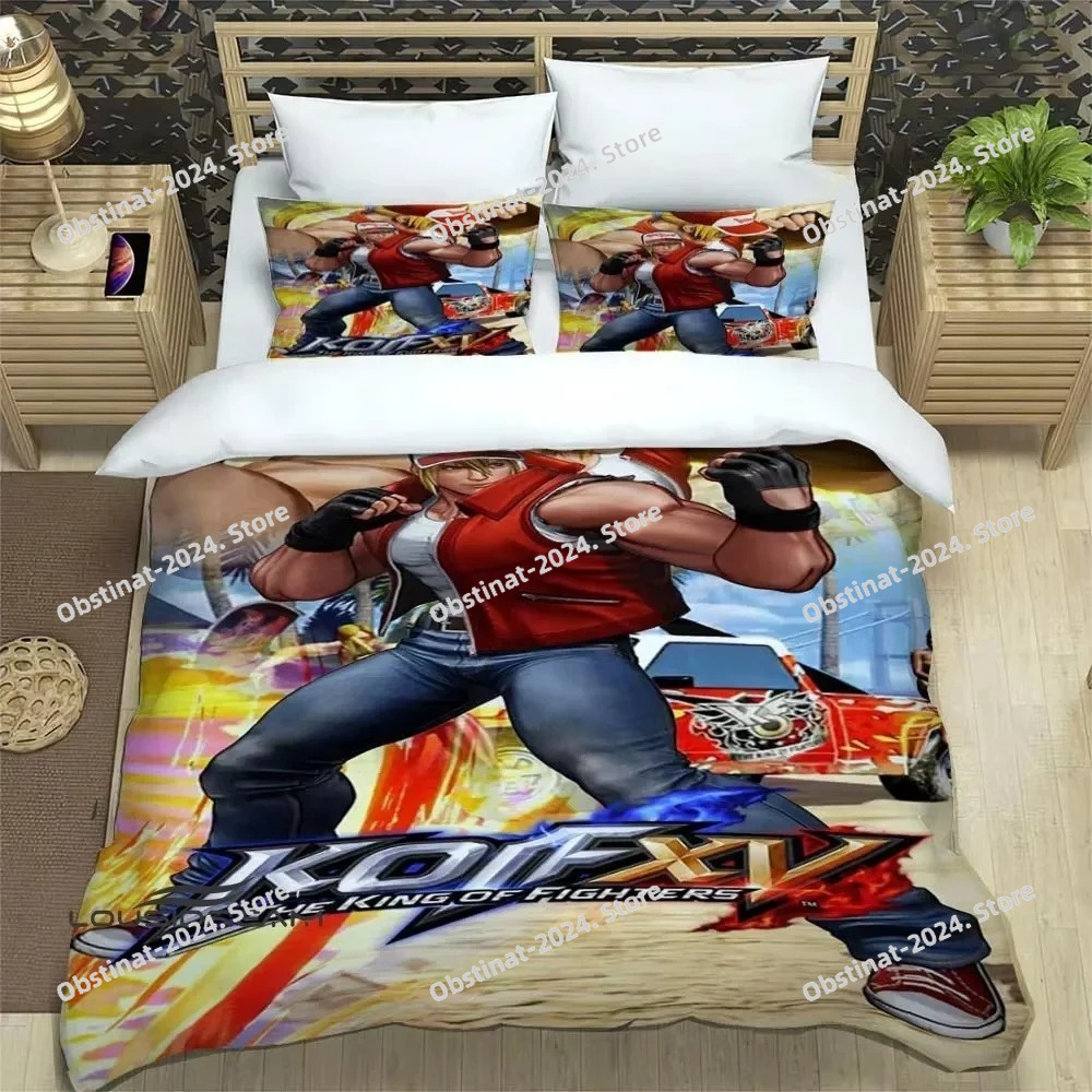 ชุดเครื่องนอนลายการ์ตูนเกม KOF - 3D Printing Quilting บทวิจารณ์และราคา