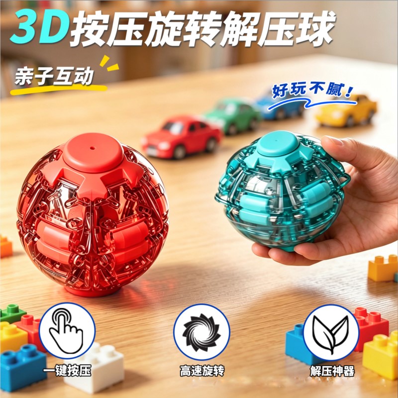 ลูกบอลคลายเครียด หมุนได้อย่างร - 3D Printing Table บทวิจารณ์และราคา
