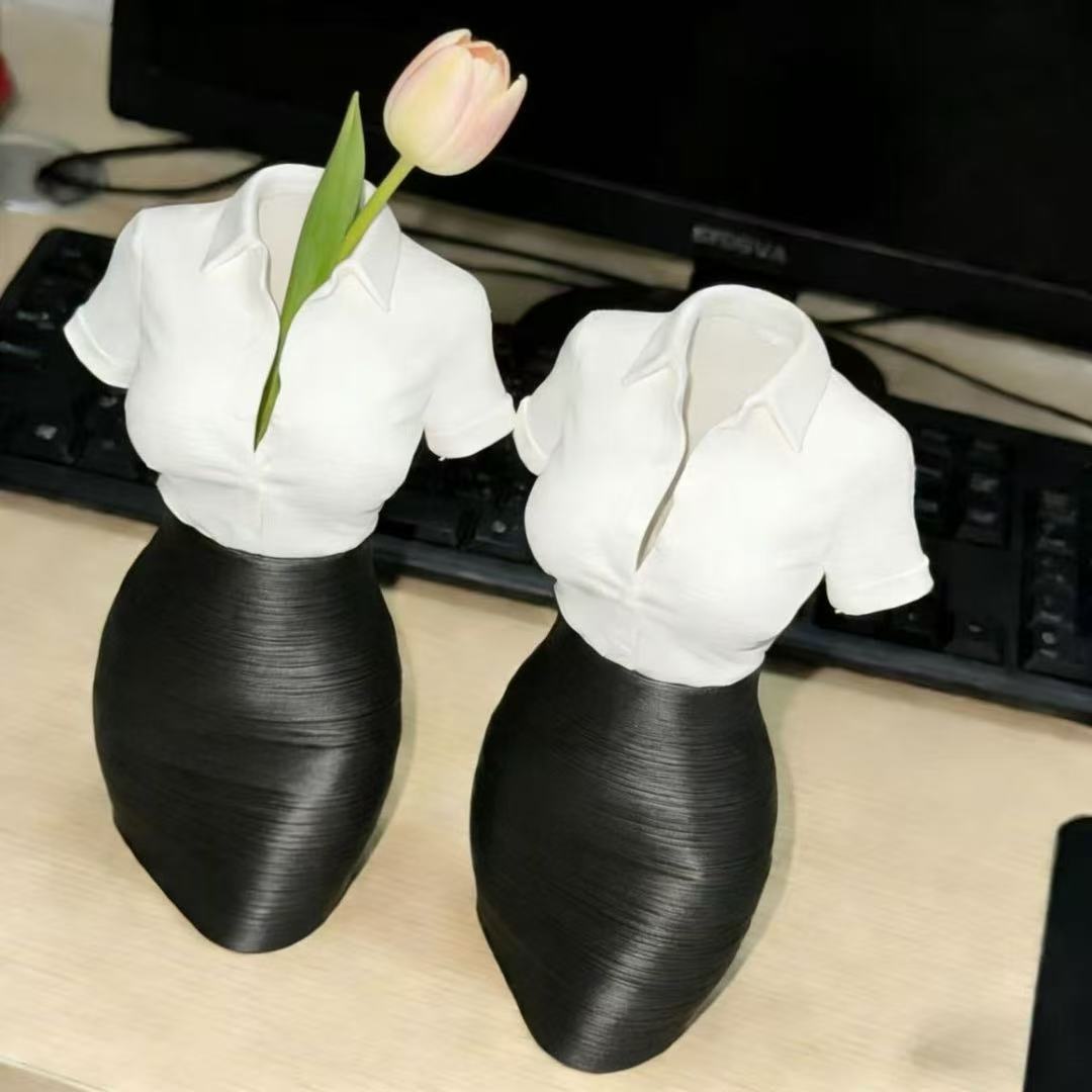 แจกันรูปทรงสาวออฟฟิศเซ็กซี่ พิ - 3D Printing Vase บทวิจารณ์และราคา