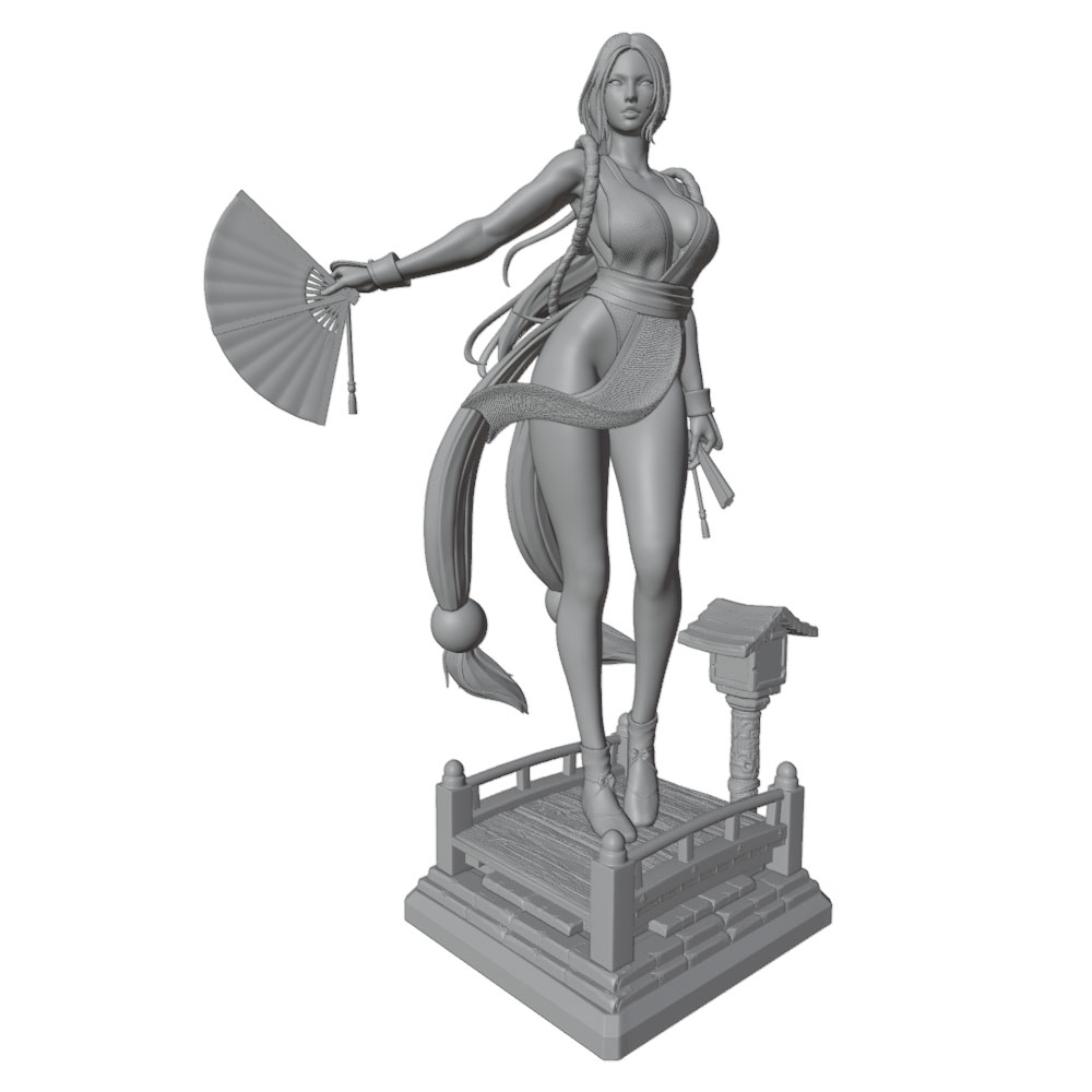 โมเดลเรซินขนาดเล็ก 1/24 ของสาว - 3D Printing Liquid บทวิจารณ์และราคา