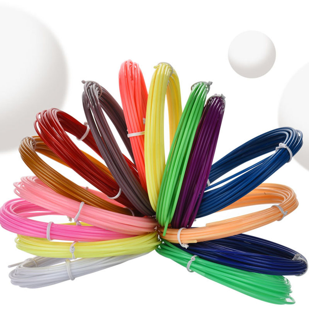 สีสุ่ม 10/20/30 สี ไส้พลาสติก  - 3D Printing Pen For Adults บทวิจารณ์และราคา