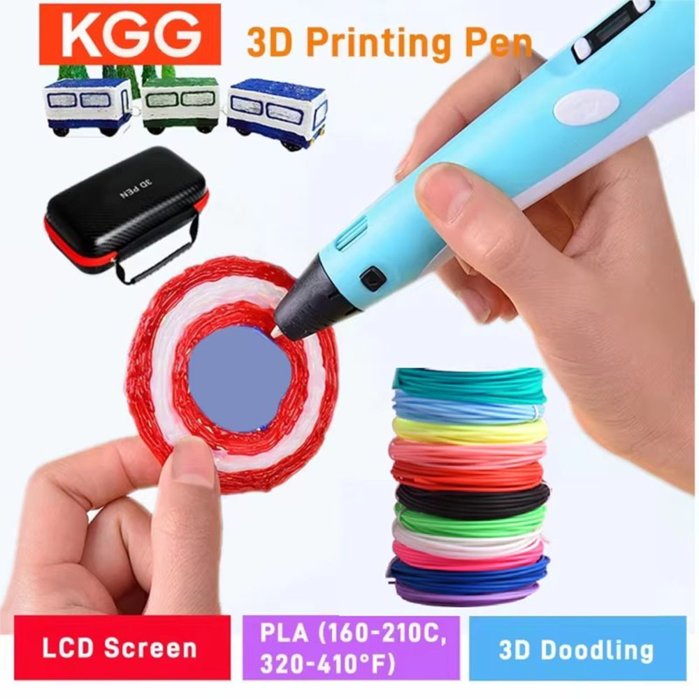 สีสุ่ม 10/20/30 สี ไส้พลาสติก  - 3D Printing Pen For Adults บทวิจารณ์และราคา