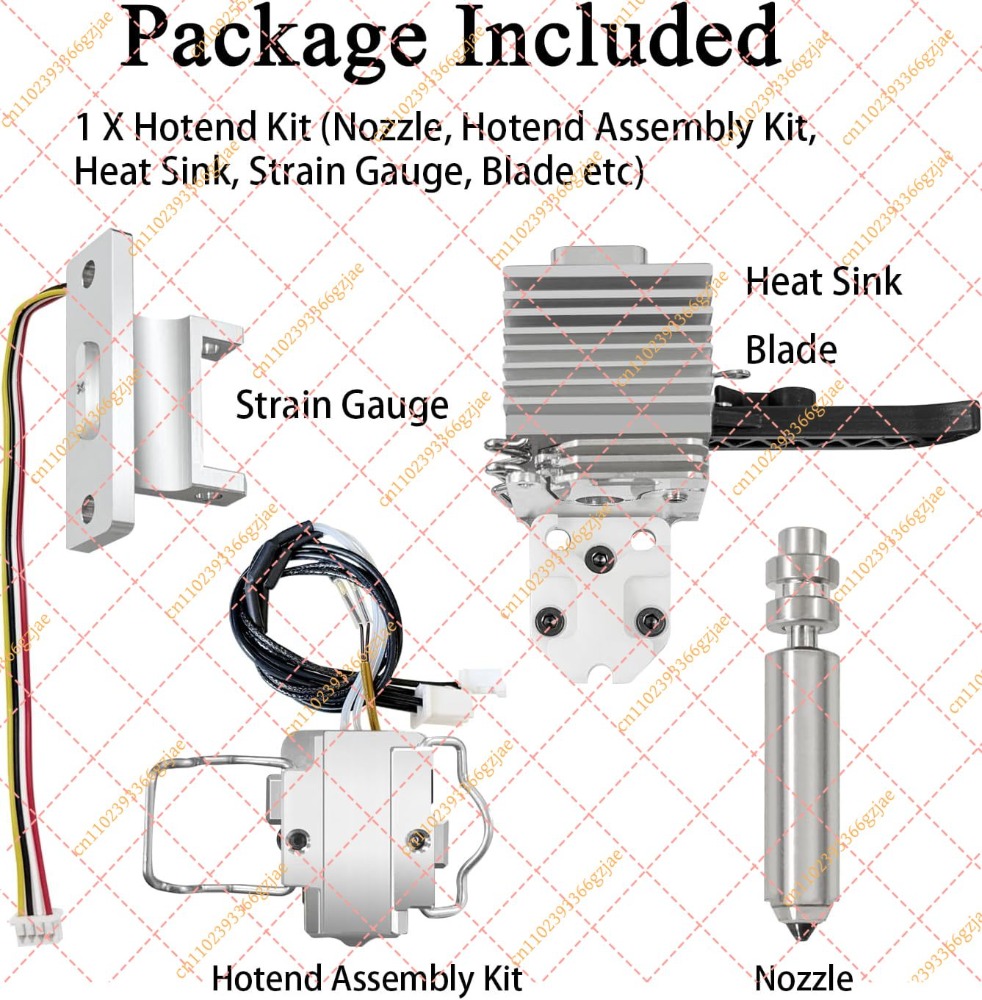 ชุดฮอตเอนด์ขนาด 0.4 มม. ที่ติด - 3D Printer Hotend Kit บทวิจารณ์และราคา