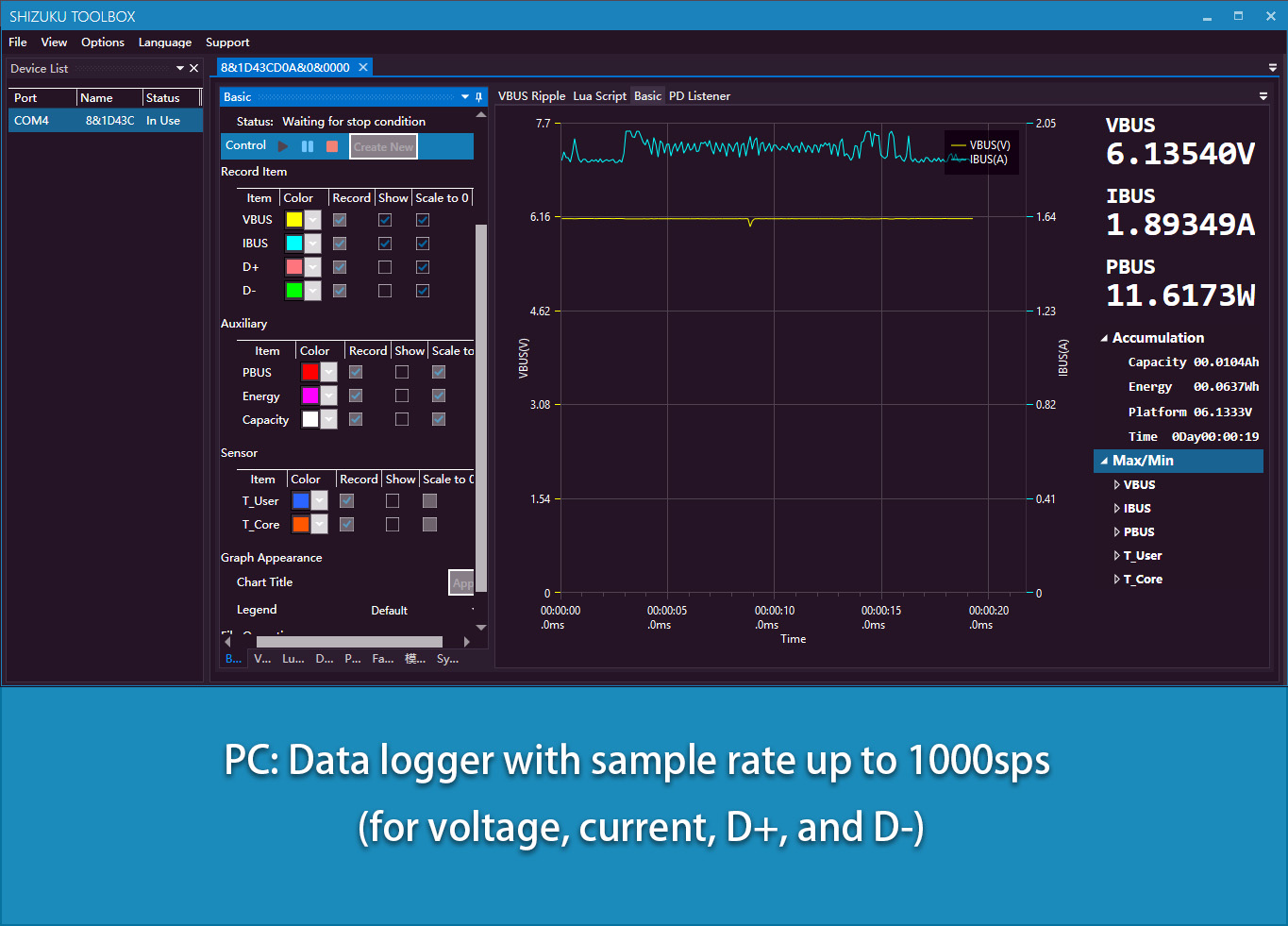 USB 3.1 Power Meter Tester มัล - 3D Printing Output บทวิจารณ์และราคา