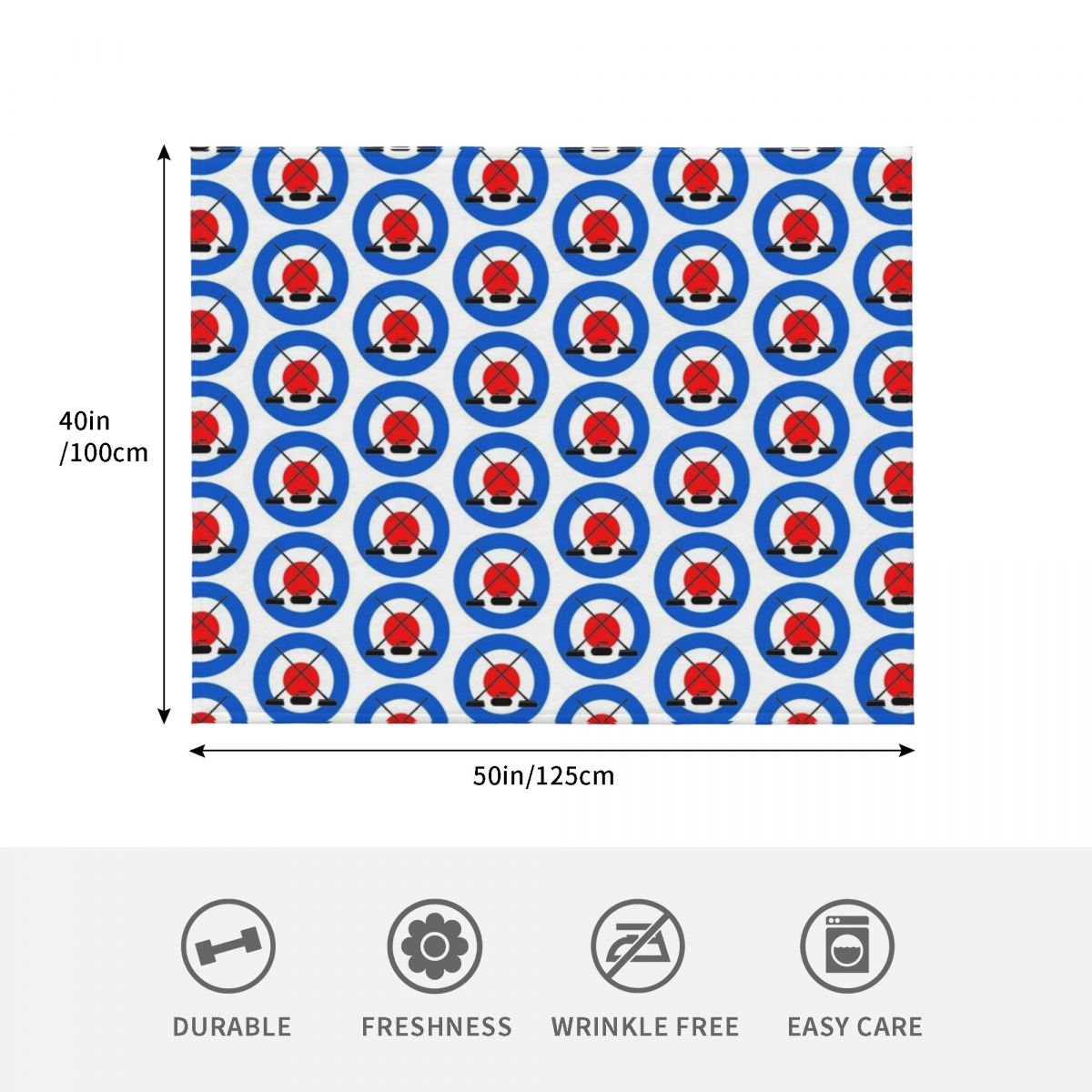 ผ้าห่มลายไอคอน Curling ผ้าห่มน - 3D Printing Icon บทวิจารณ์และราคา