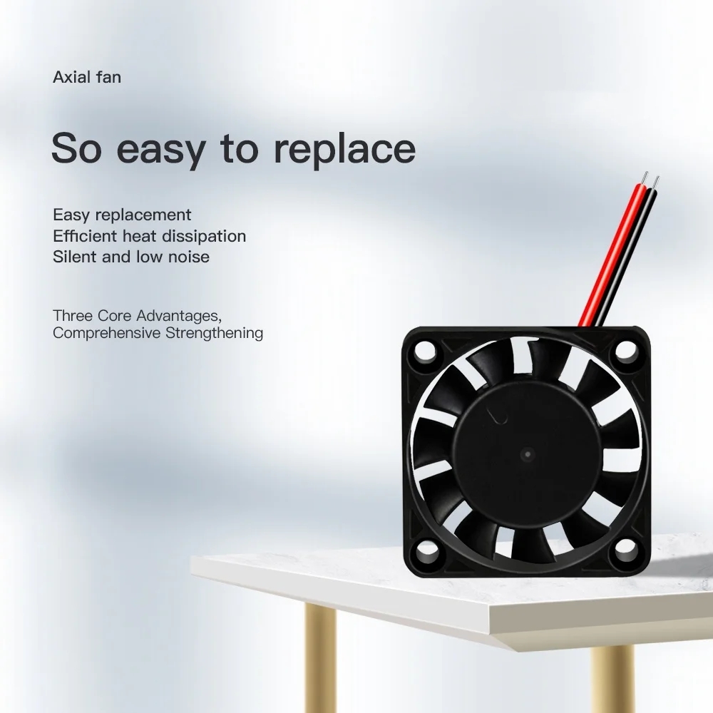 2pcs Creality Original 4010 แฟ - Creality Printer Ender 3 บทวิจารณ์และราคา