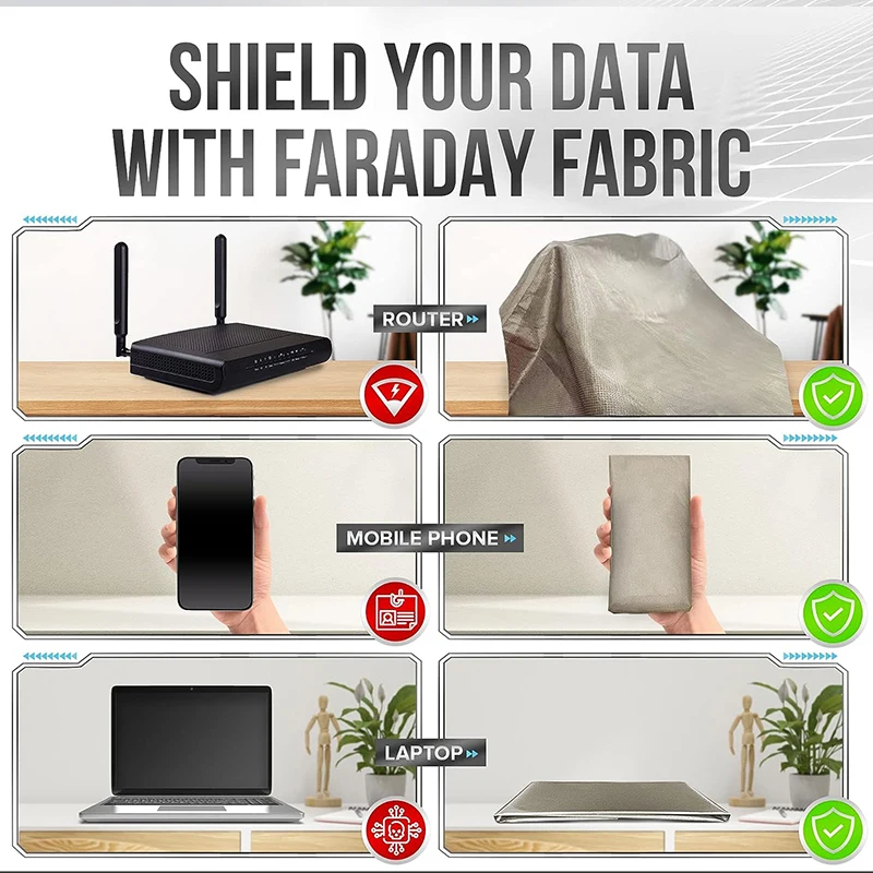 ผ้าฟาราเดย์สําหรับการป้องกันคว - 3D Printing On Fabric บทวิจารณ์และราคา