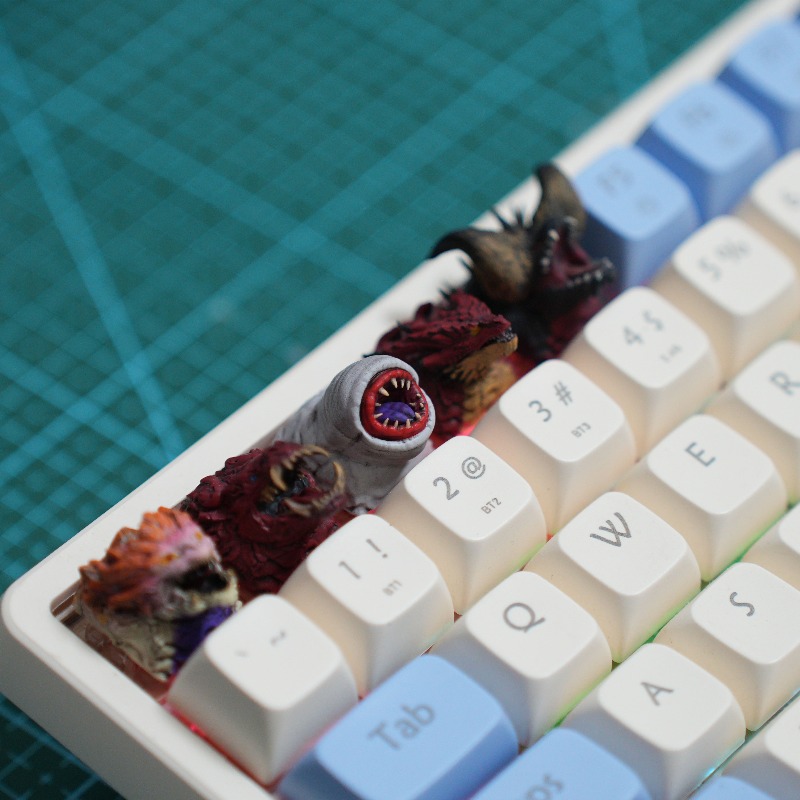 คีย์แคปเรซิ่นรูปมังกร Monster  - 3D Printing Liquid บทวิจารณ์และราคา