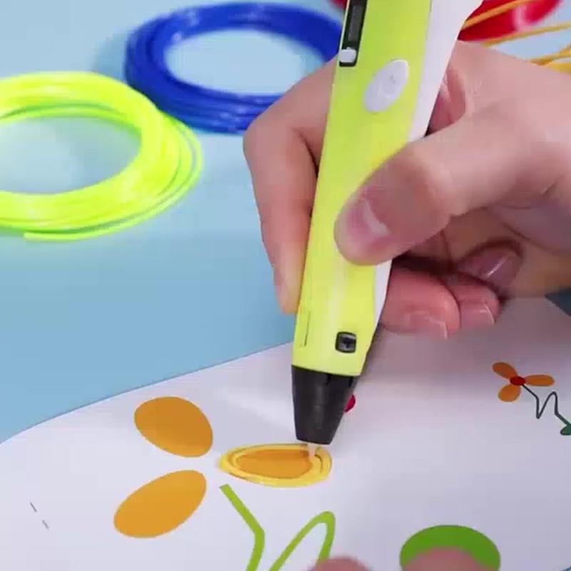 ปากกาพิมพ์ 3 มิติ ปากกาอัจฉริย - 3D Printing Pen For Adults บทวิจารณ์และราคา
