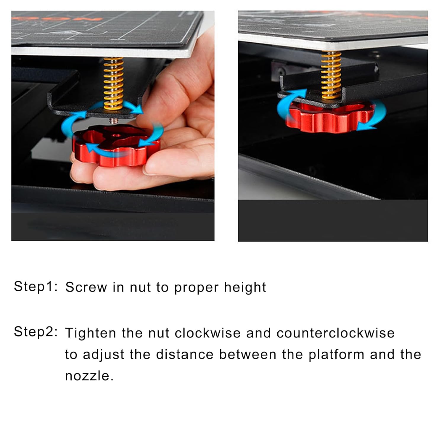 น็อตปรับระดับโลหะ Creality, ชุ - Creality Printer Ender 3 บทวิจารณ์และราคา