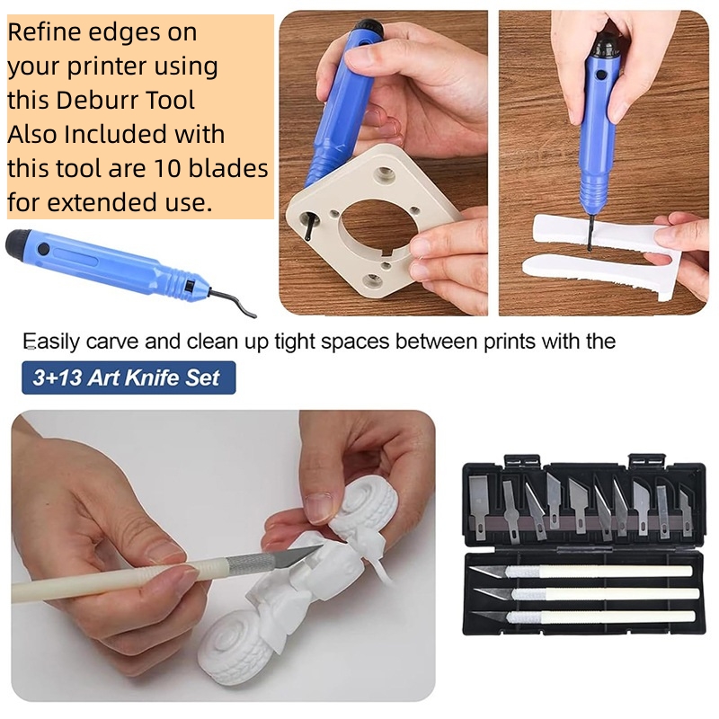 38 ชิ้น ชุดเครื่องมือขัดแต่งโม - 3D Print Removal Tool บทวิจารณ์และราคา