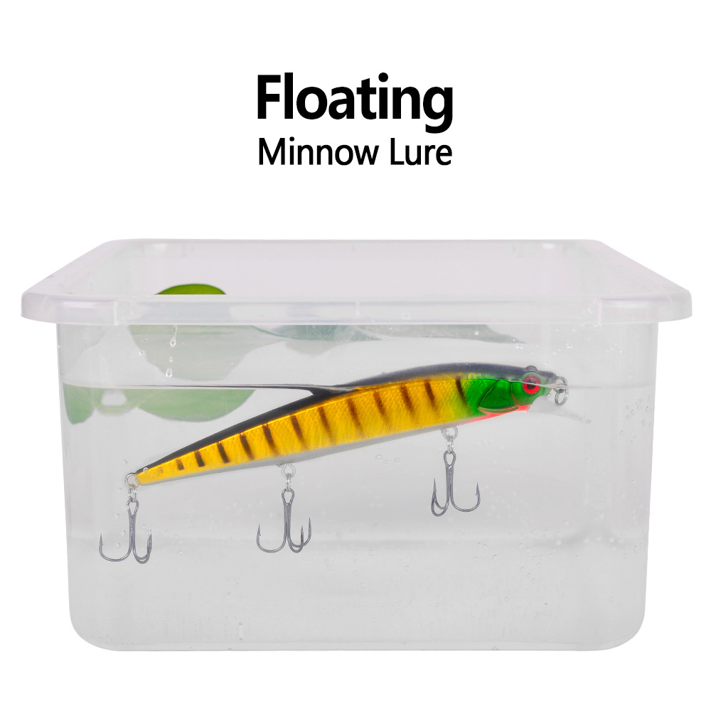 1Pcs เหมือนจริง Wobbler เหยื่อ - 3D Printing Lure บทวิจารณ์และราคา