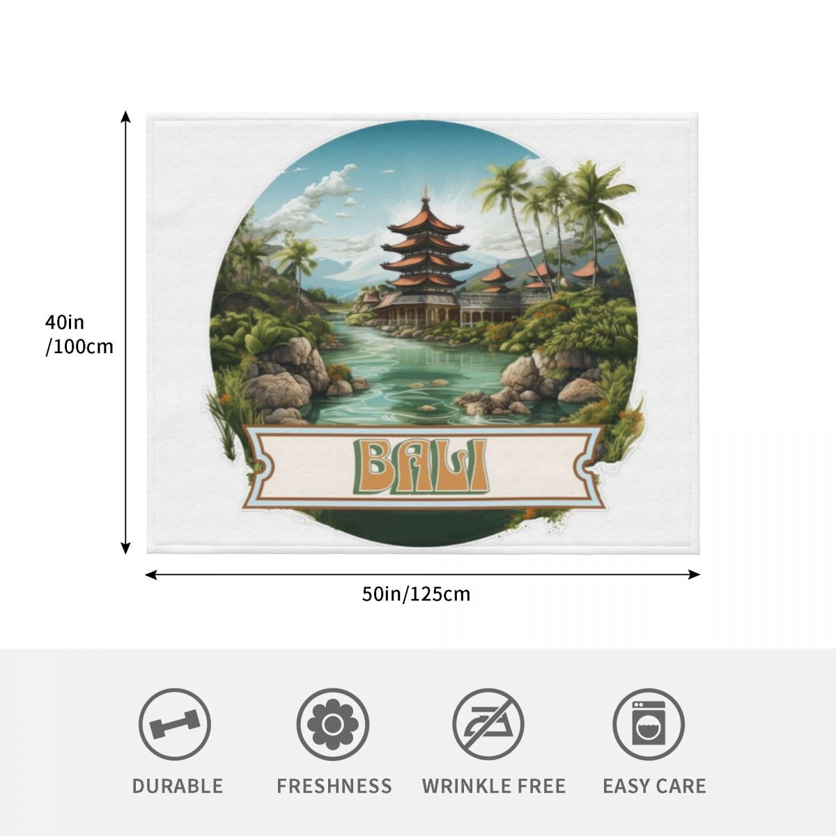 บาหลี อินโดนีเซีย ผ้าห่มอุ่นสบ - 3D Printing Indonesia บทวิจารณ์และราคา