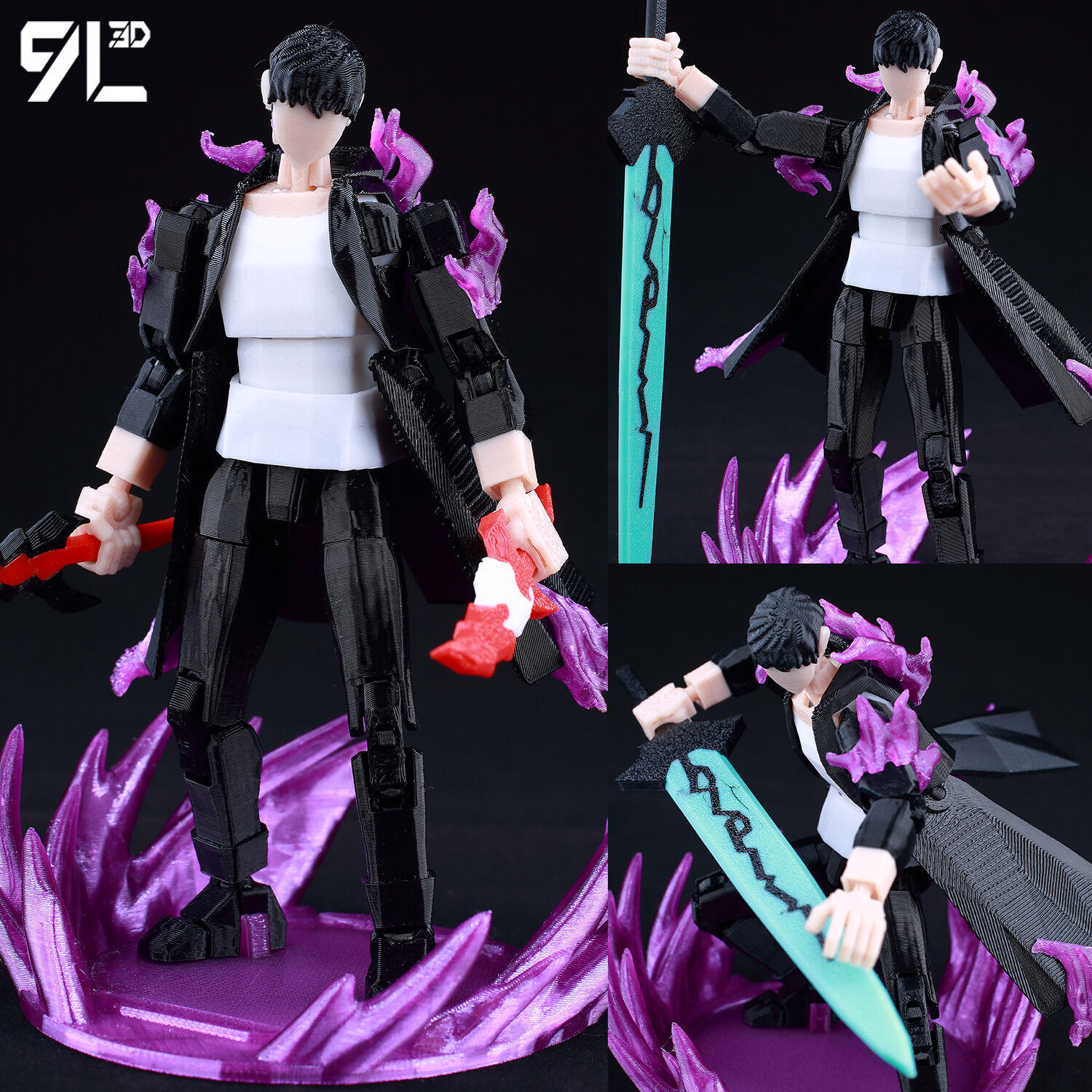 9L 3D พิมพ์ Solo Leveling Sung - 3D Printing Solo บทวิจารณ์และราคา