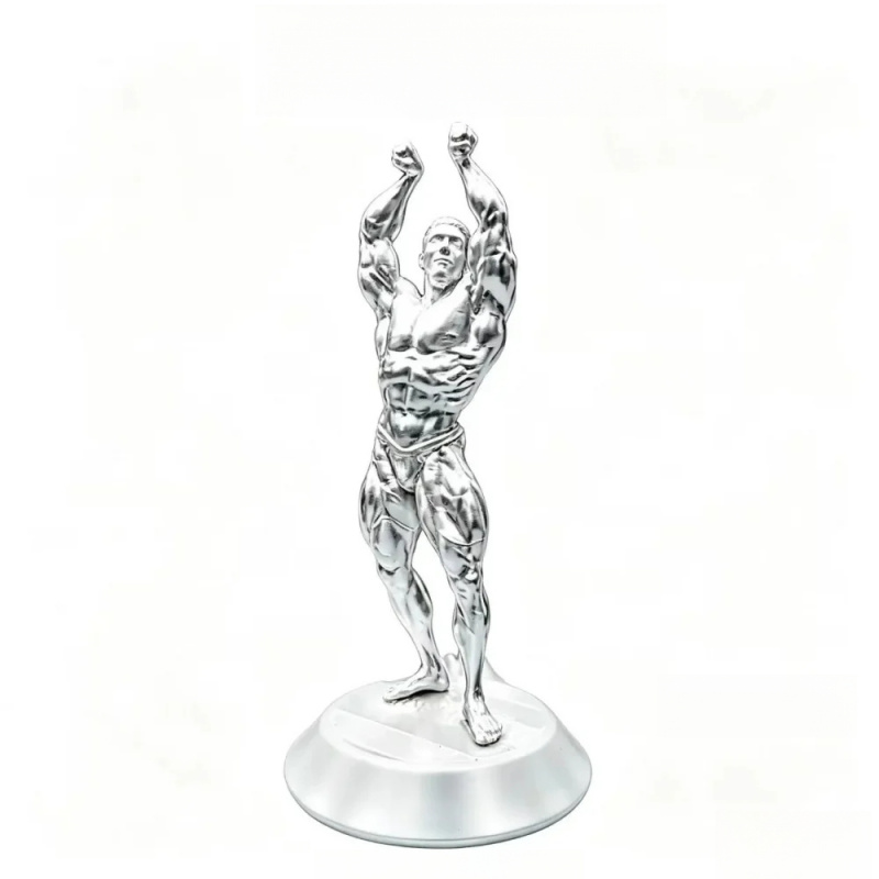 รูปปั้นนักแข่งขันกล้ามเนื้อชาย - 3D Printing Gold บทวิจารณ์และราคา