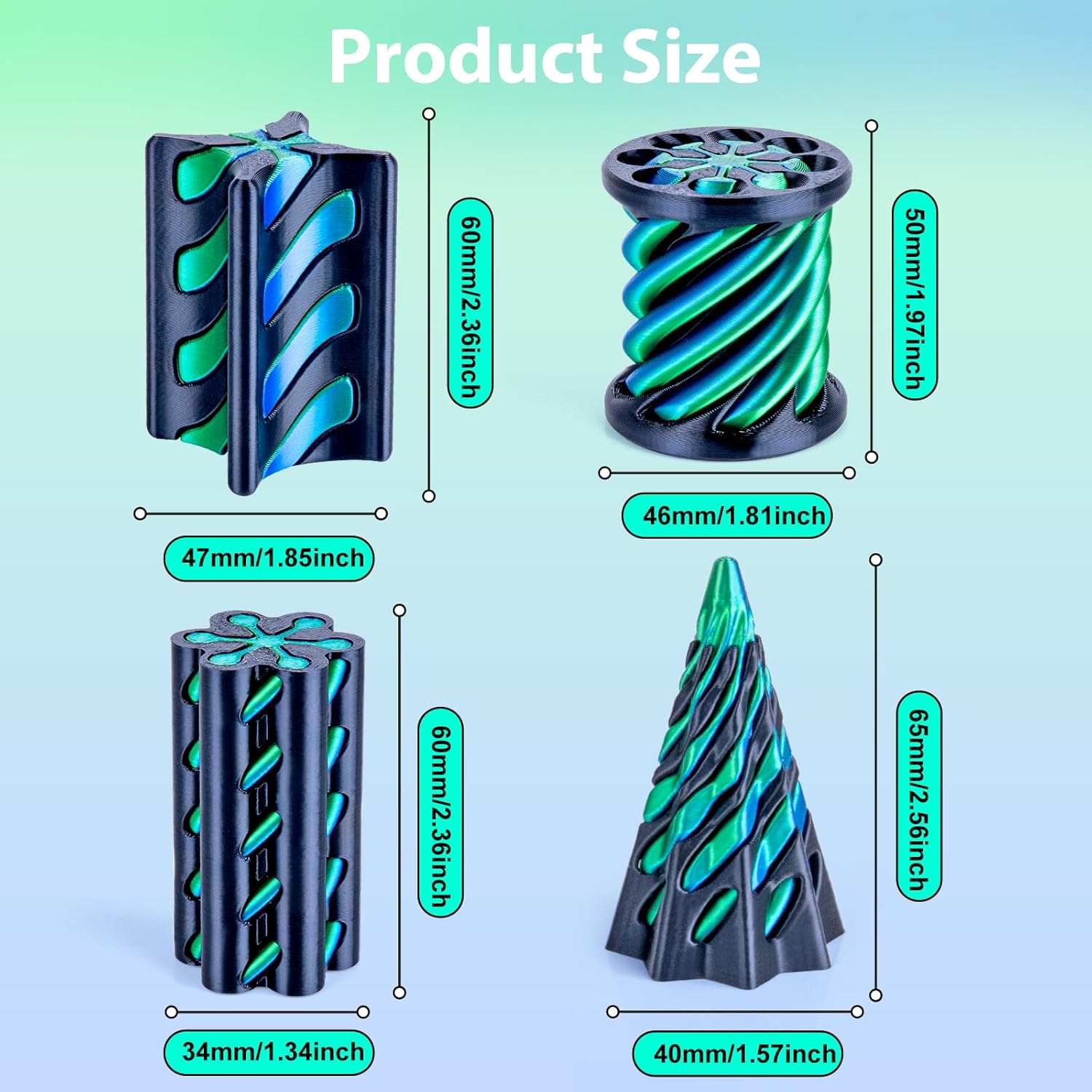 ของเล่นแก้เครียดรูปทรงพีระมิด  - 3D Printing Table บทวิจารณ์และราคา