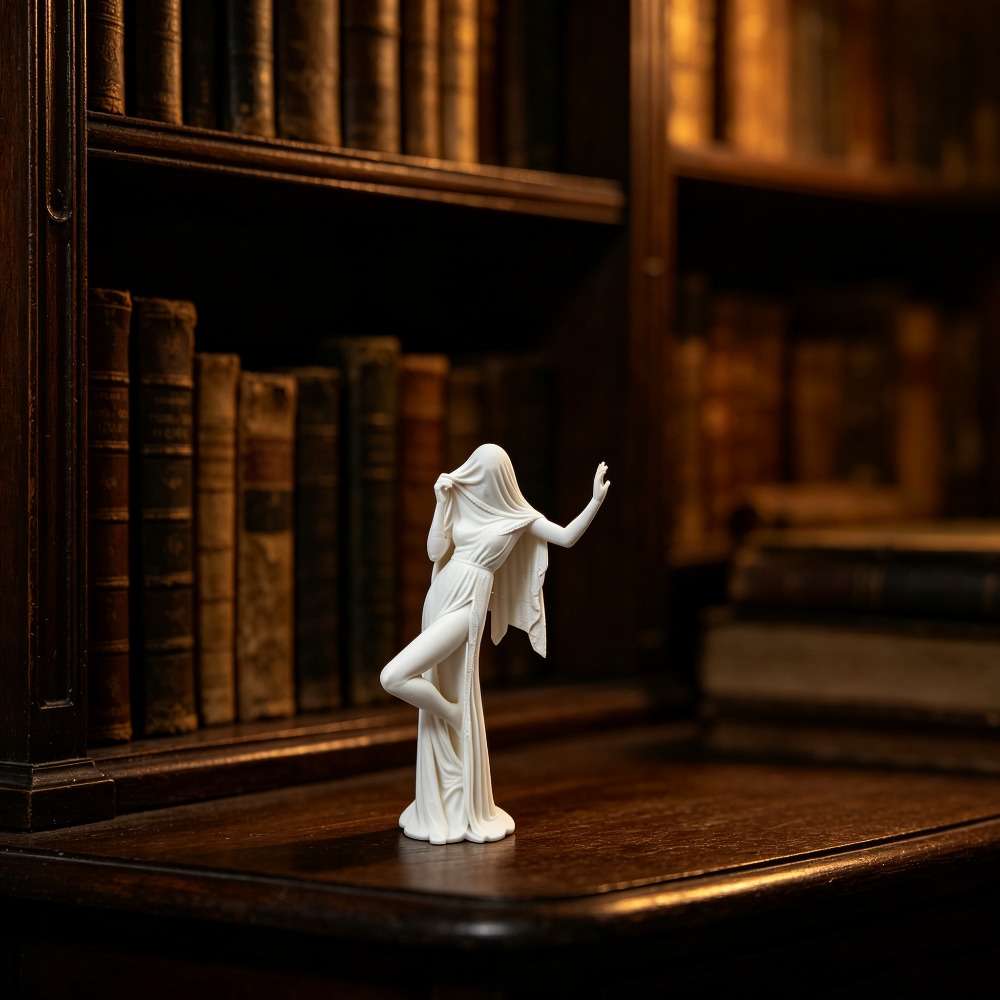 โมเดลผีหญิงเต้นรำลึกลับ พิมพ์  - 3D Printing Ghosting บทวิจารณ์และราคา