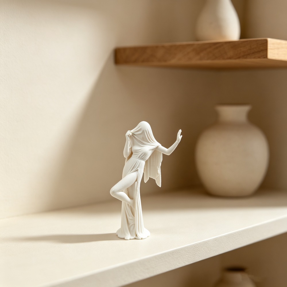 โมเดลผีหญิงเต้นรำลึกลับ พิมพ์  - 3D Printing Ghosting บทวิจารณ์และราคา