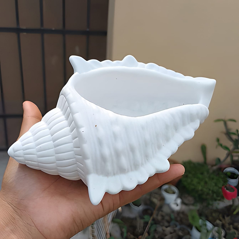 DIY 3D Conch รูปซิลิโคนเทียนแม - 3D Printing Vase บทวิจารณ์และราคา