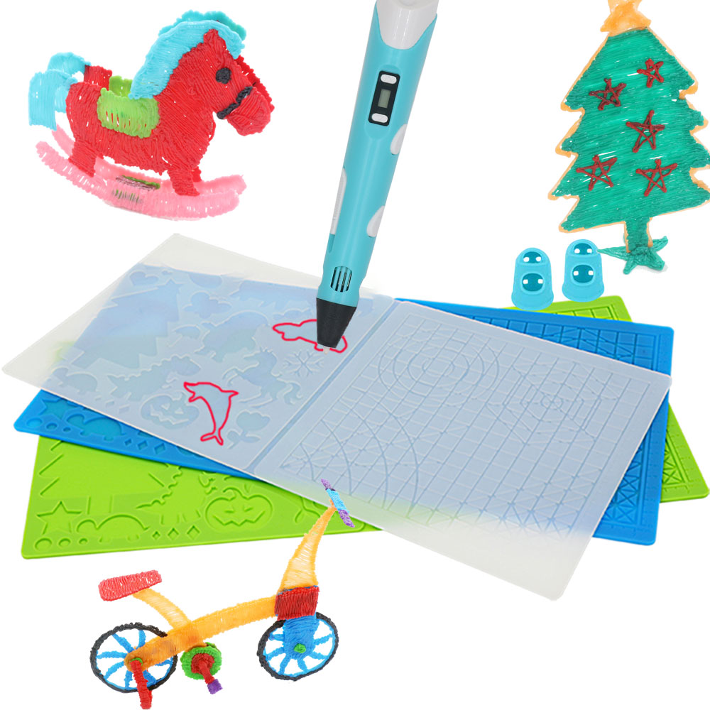 3D การพิมพ์ปากกาซิลิโคนออกแบบพ - 3D Printing Pen For Adults บทวิจารณ์และราคา