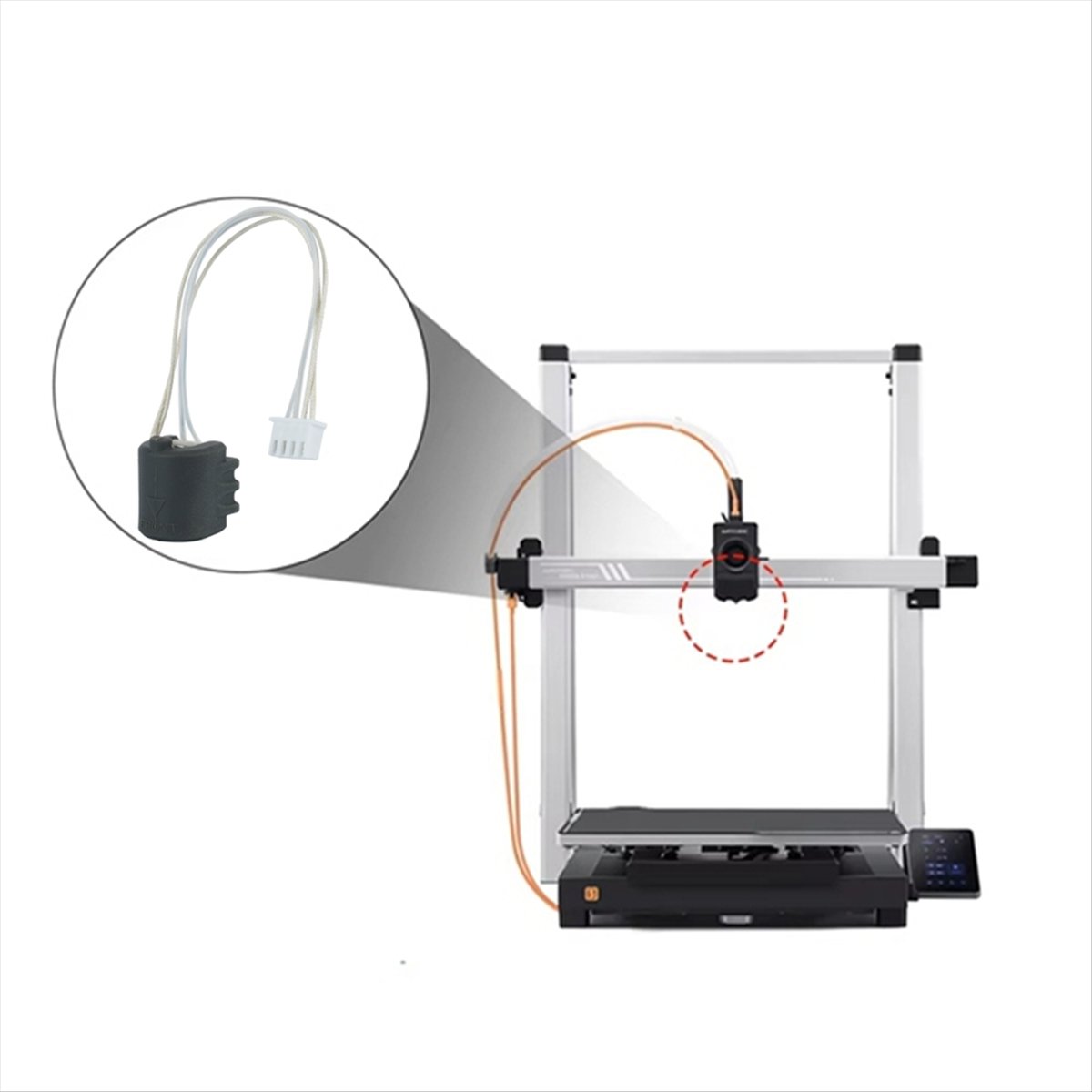 A59E ชุด 2 ชิ้นสำหรับเปลี่ยนชุ - 3D Printer Hotend Kit บทวิจารณ์และราคา