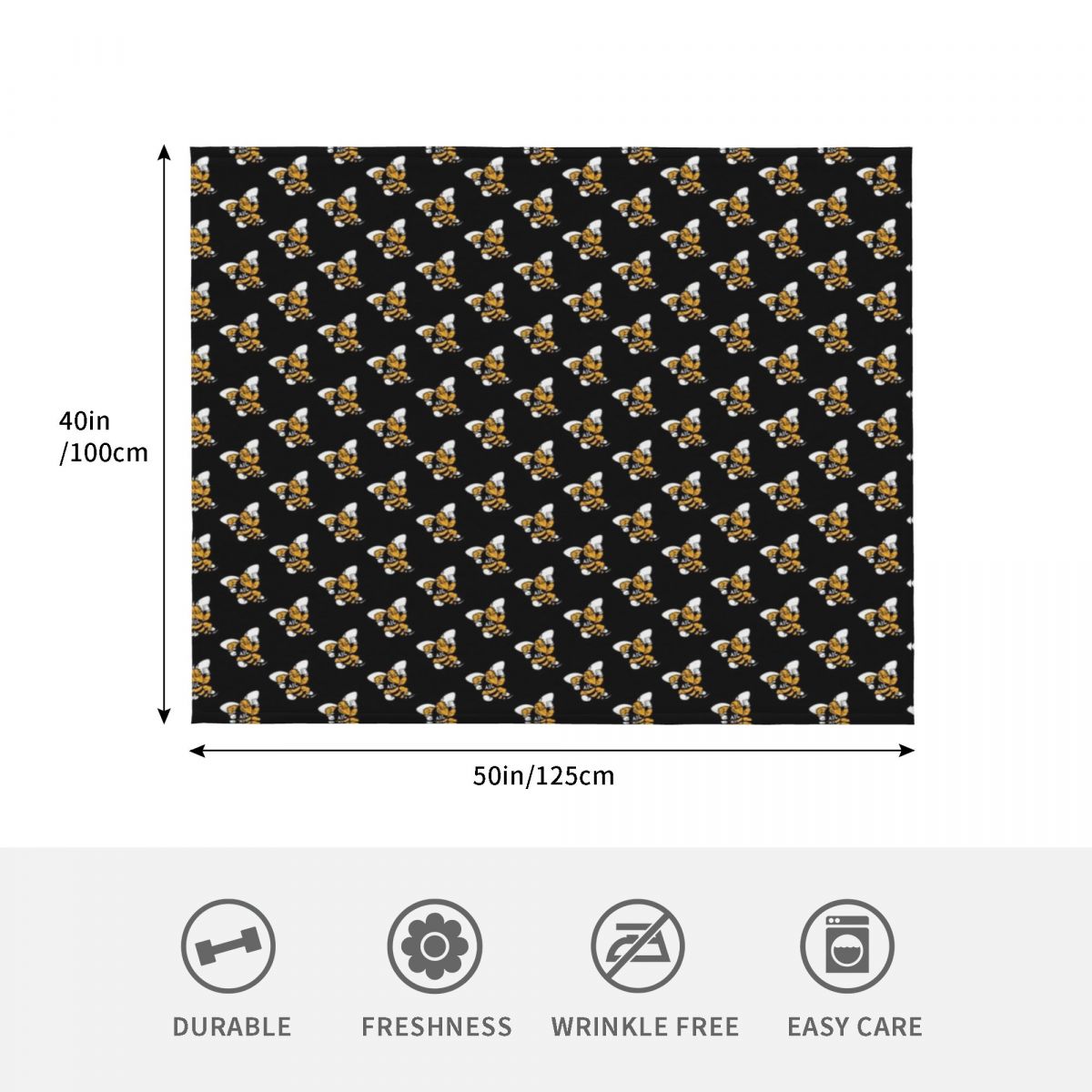 ผ้าห่ม Randolph Macon Iconic T - 3D Printing Icon บทวิจารณ์และราคา