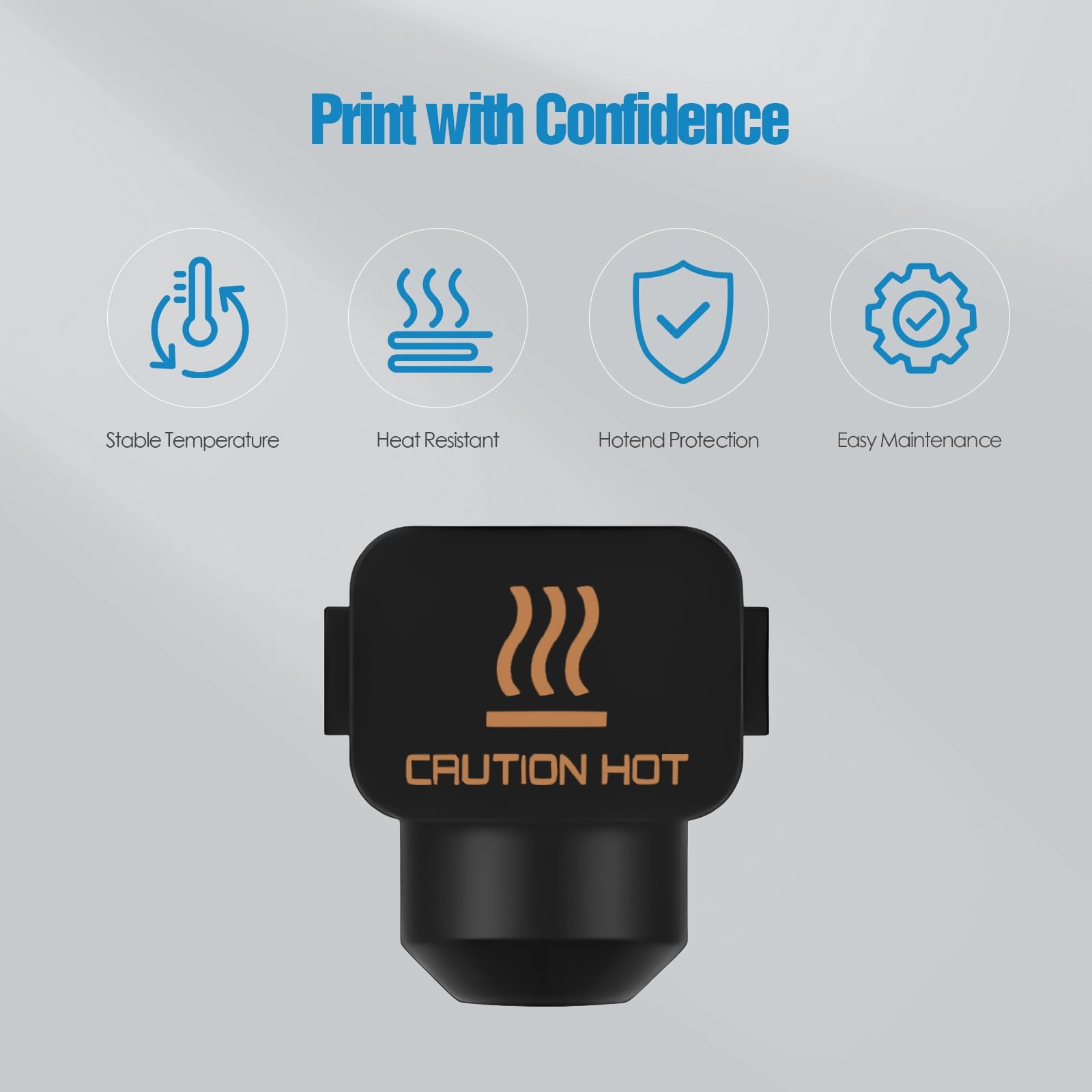 ซิลิโคนหุ้มหัวฉีด 10 ชิ้น สำหร - 3D Printer Hotend Kit บทวิจารณ์และราคา