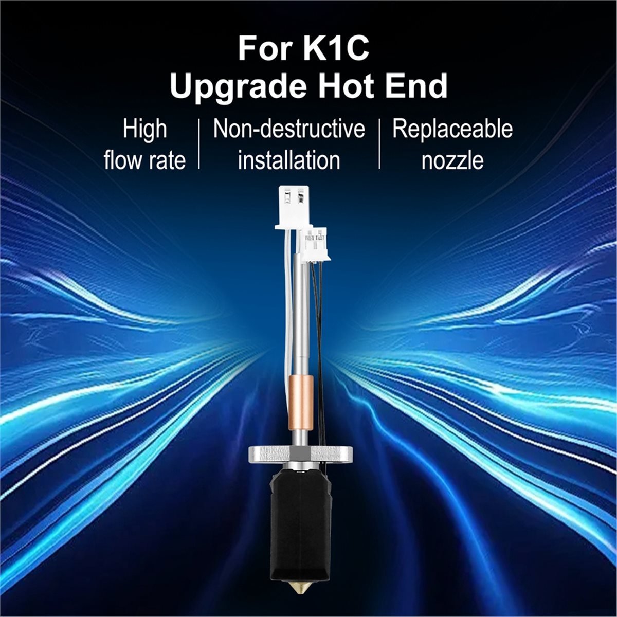 ชุดอัพเกรดฮอตเอนด์สำหรับ K1C ห - 3D Printer Hotend Kit บทวิจารณ์และราคา