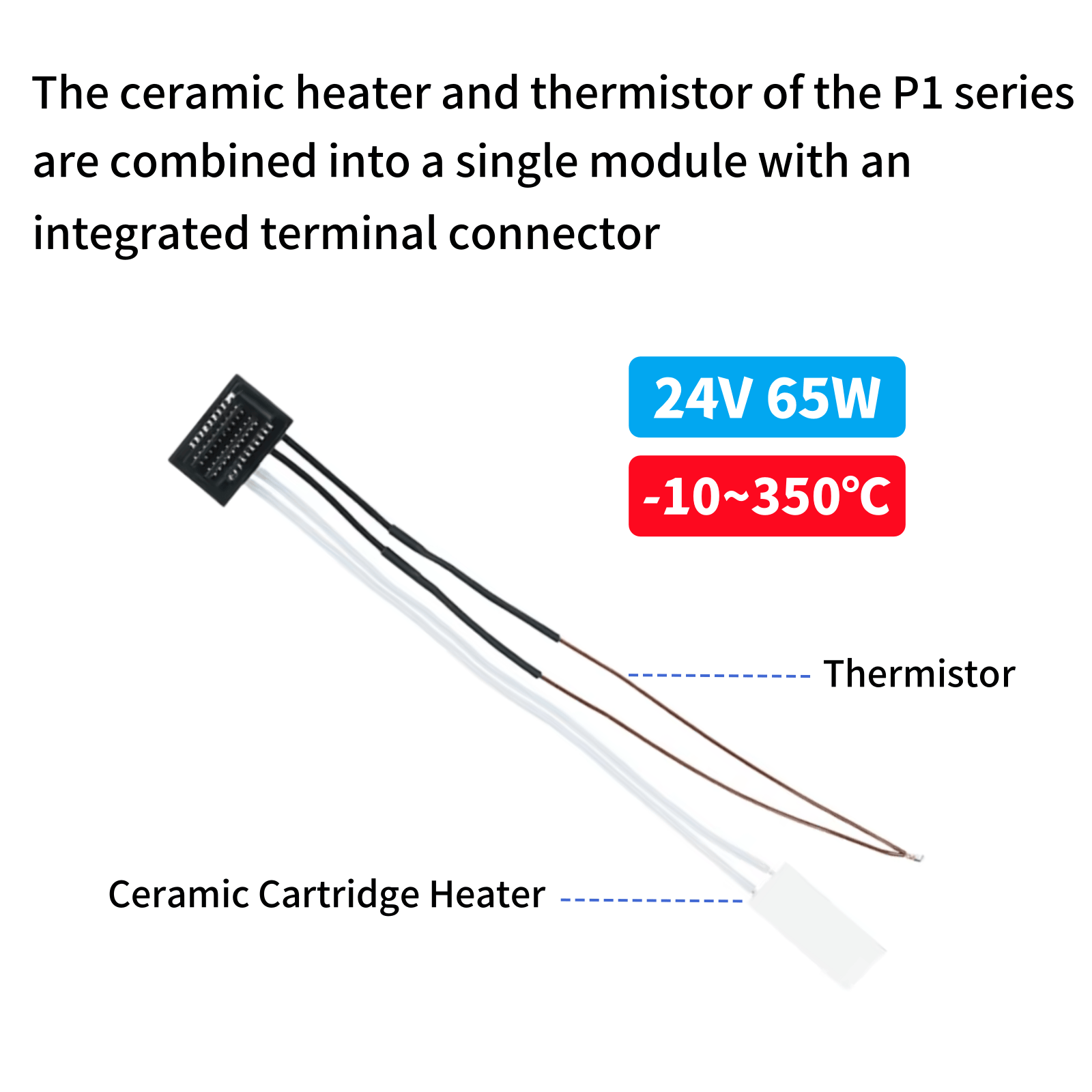 ฮีตเตอร์เซรามิกและเทอร์มิสเตอร - 3D Printer Hotend Kit บทวิจารณ์และราคา