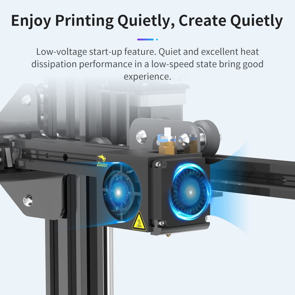 ชุดพัดลม Creality Original End - Creality Printer Ender 3 บทวิจารณ์และราคา