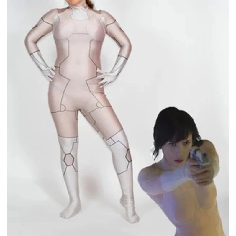 ♥ ชุดคอสเพลย์ Ghost in the She - 3D Printing Ghosting บทวิจารณ์และราคา
