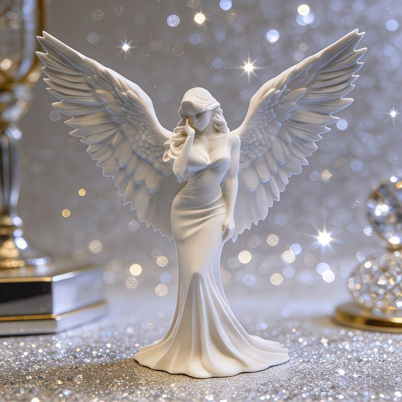 รูปปั้นนางฟ้าสวดมนต์ 3D พิมพ์ใ - 3D Printing Gold บทวิจารณ์และราคา