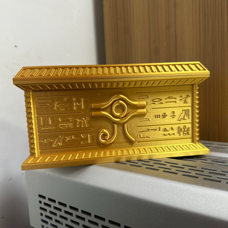 กล่องใส่การ์ด Yu-Gi-Oh Gold Sa - 3D Printing Gold บทวิจารณ์และราคา